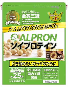 Amazon | ALPRON ソイプロテイン 法人 (チョコレート, 3kg